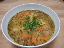 Grochówka na wędzonce