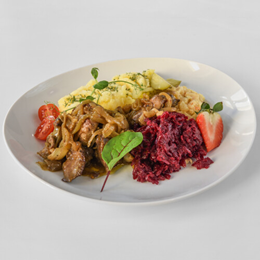 Wątróbka drobiowa z cebulą